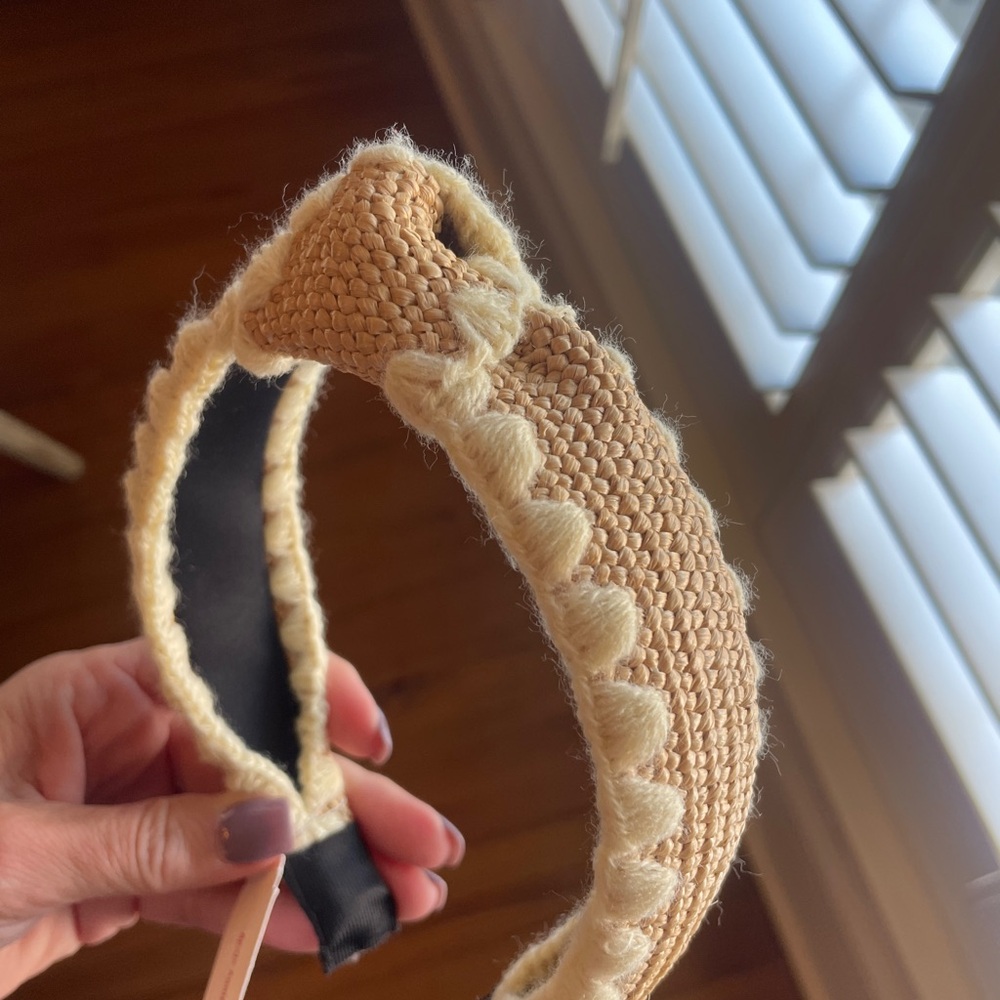 Woven Tan Kids Headband